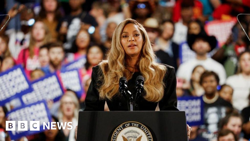 Beyoncé ragina amerikiečius palaikyti Kamala Harris