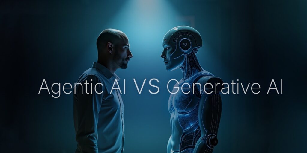 Agentrinis AI ir generacinis AI: didžiausi skirtumai
